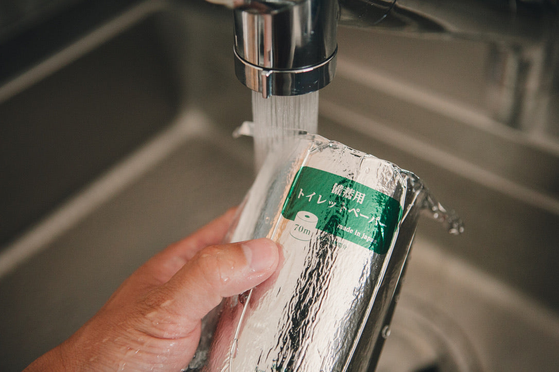 10年保証備蓄用トイレットペーパー70ｍ箱無×24ロール（MST-101）