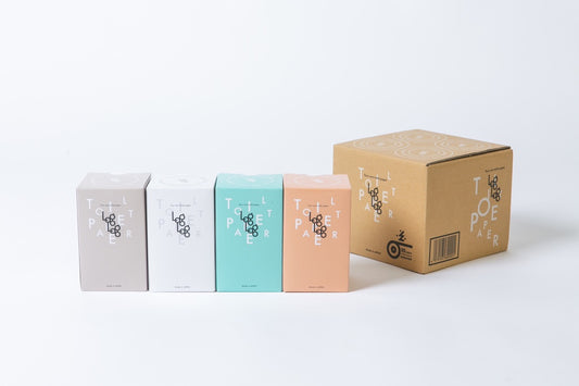 10年保証備蓄用トイレットペーパー70m箱有×4ロール（MST-204）